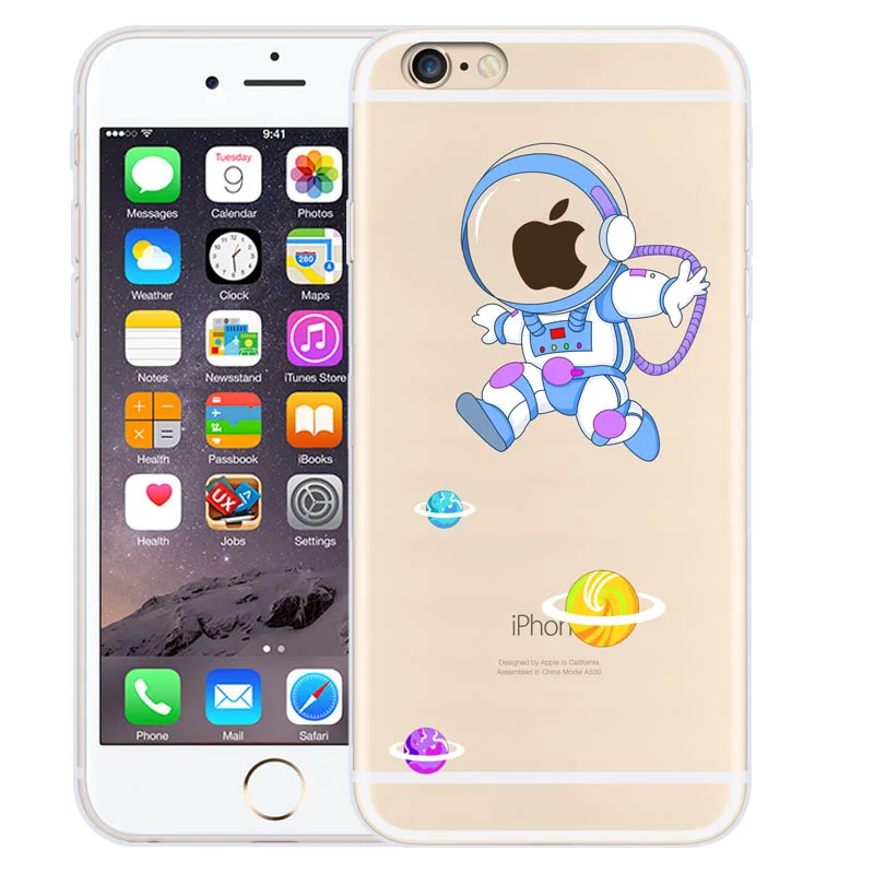 Прекрасный Свинья Кошка Собака Животное Печать Крышка Случая Для iphone 6 s плюс