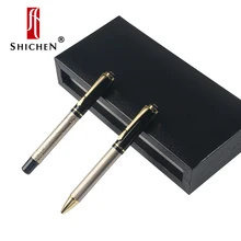 Shichen A032 Роскошная тяжелая металлическая подарочная роликовая ручка 0,7 мм и 1,0 мм nib. Авторучка для школы и офиса