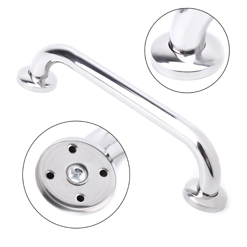 Stainless Steel 30/40/50cm Bathroom Tub Toilet Handrail Grab Bar Shower Safety Support Handle Towel Rack Stainless Steel 30/40/50cm Bathroom Tub Toilet Handrail Grab Bar Shower Safety Support Handle Towel Rack