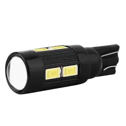 ICOCO T10 5630 10SMD автомобиль грузовик светодио дный Light 1 шт. Авто светодио дный T10 Canbus 10 SMD 5630 автомобилей Грузовик светодио дный лампочки