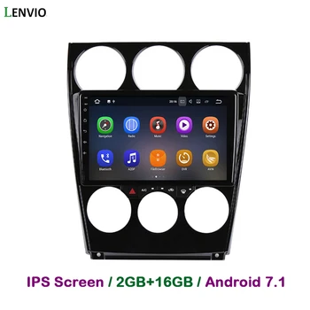 

Lenvio 2G RAM 2 Din Android 7.1 CAR Radio GPS Navigation multimedia For Mazda 6 2002 2003 2004 2005 2006 2007 2008 Audio DVD DAB