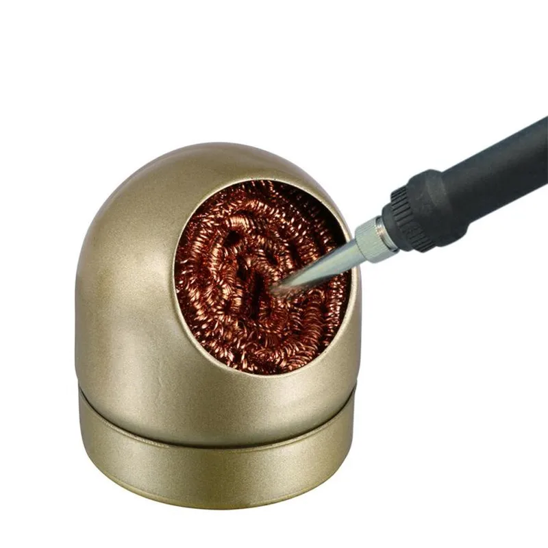 1 Set Heavy Duty Welding Soldering Solder Iron Tip Cleaner Set Self