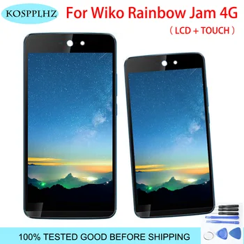 

For Wiko Rainbow jam 4G LCD Display+Touch Screen Assembly Repair Part 5 inch For Wiko Rainbow jam 4G 100% TESTED +Tools
