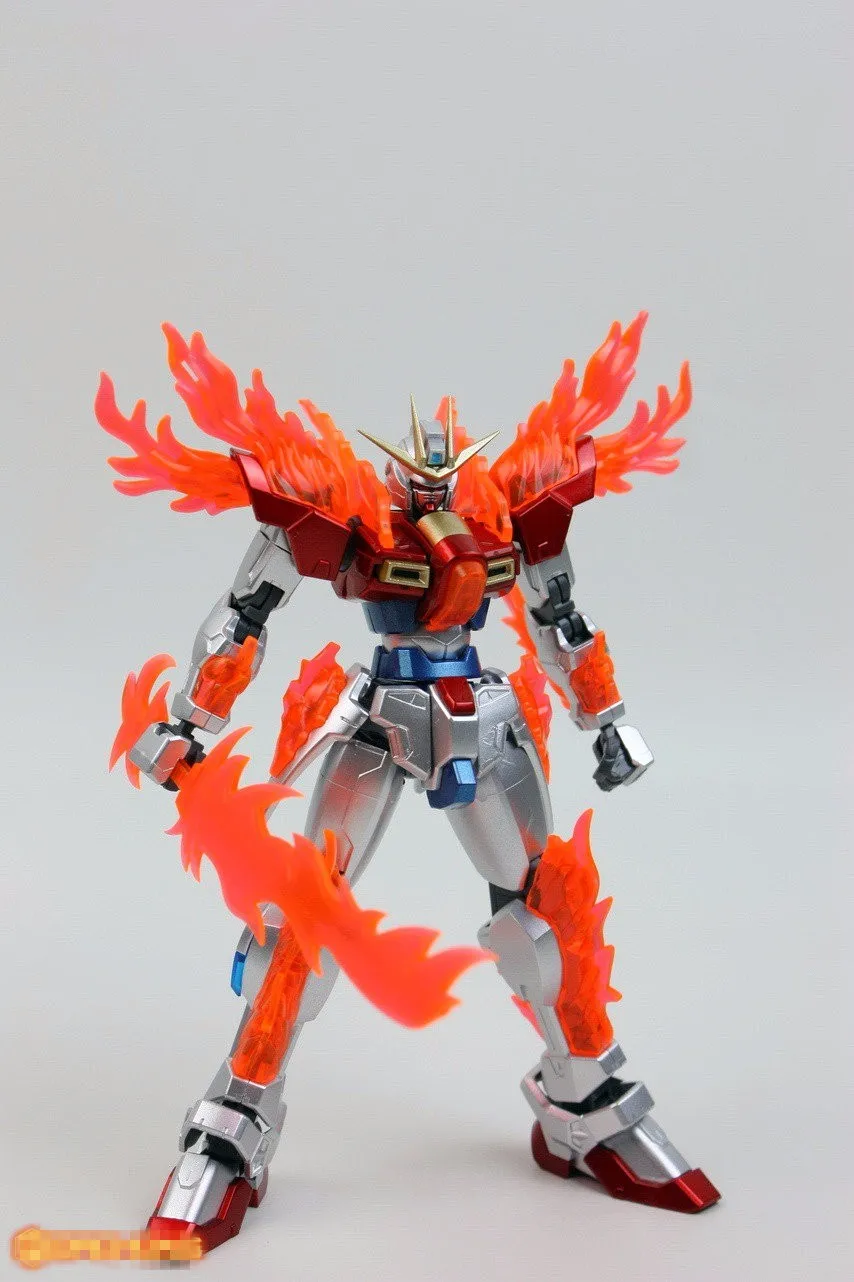 Hobby Star Hs Gundam Model 1 144 Hg H002 Try Burning Gundam Metallic Color Coating Version Gundam Hg Gundam 1 144 Aliexpress