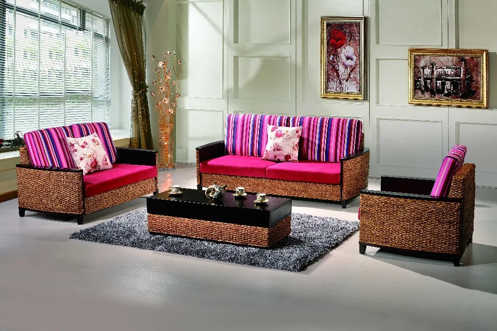 Новая садовая мебель новый дизайн патио мебель открытый диван из ротанга чайный столик плетеный 2016