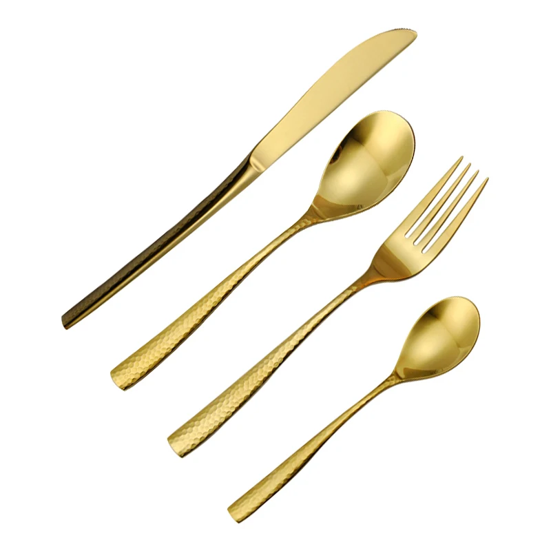 gold flatware set  (1)