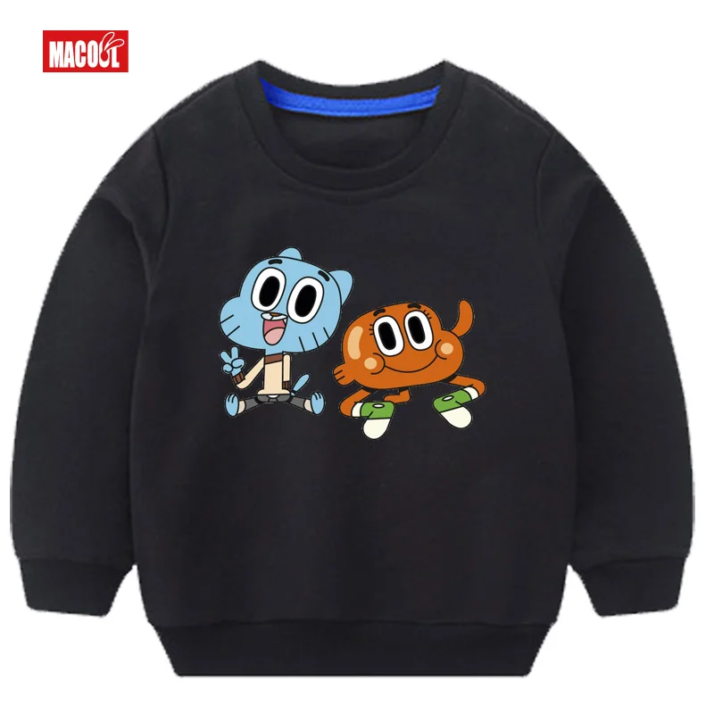 

2019 Fashion Boys Long Sleeve Pullover Tops Play Boy/girl Tops Breathable Comfort T Shirt Funny Long Sleeve Pullover 3T-9T