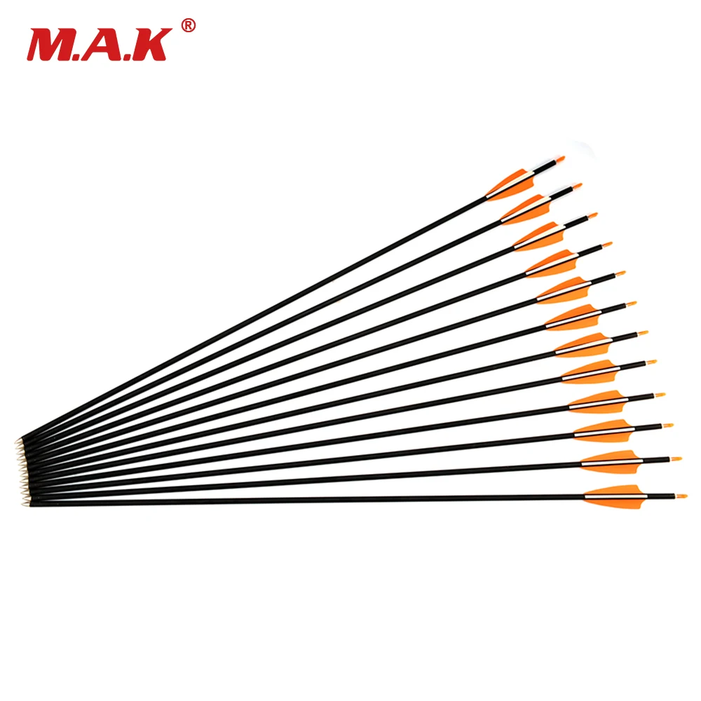6/12/24 pieces pure carbon arrow shaft 80 cm spine 700 DIY arrow shaft