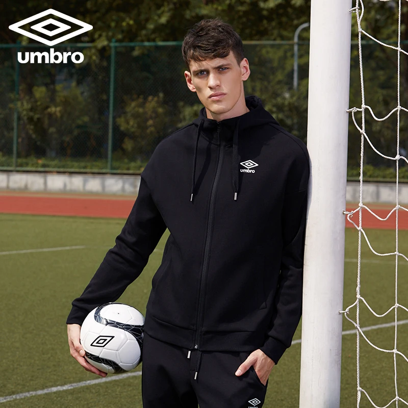 

Umbro Men Long Sleeved Cardigan Hoodie Coat New Sportswear Men's Sports Suits Training Jacket Sports Coat UO173AP2407