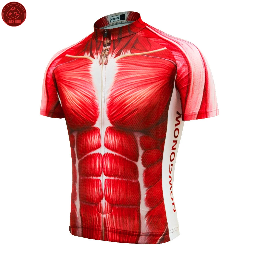 NEW MUSCLE Classical Bicycle Team Bike Cycling Sets / Wear Jersey / Bib Shorts Breathable Gel Pad CHOOSES JIASHUO CLASSICAL