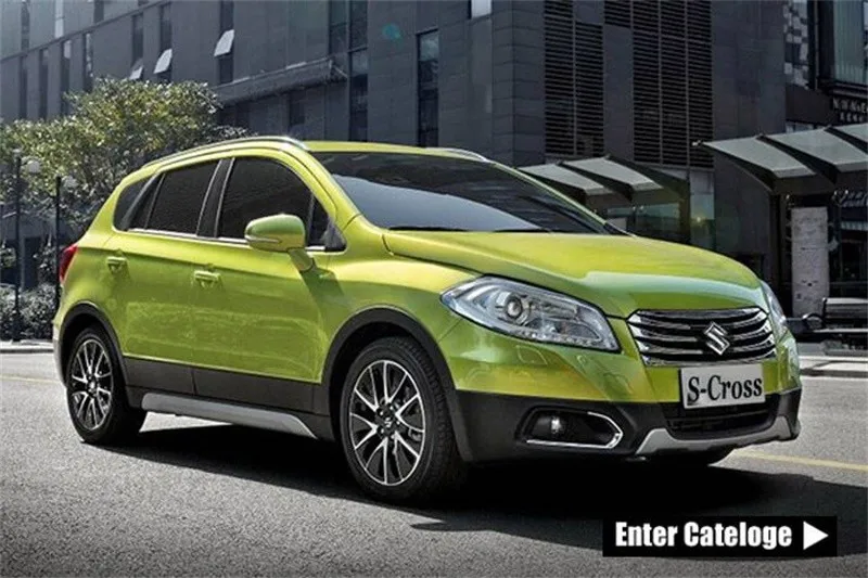 Аксессуары для стайлинга автомобилей подходят для SUZUKI SX4 S-CROSS ABS хромированный задний бампер угловой защитный чехол украшение автомобиля аксессуары