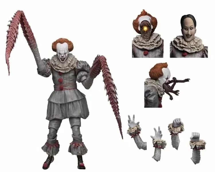

NECA Stephen King's It Ultimate The Pennywise Dancing Clown PVC Action Figure Collectible Toy Halloween Gift Doll
