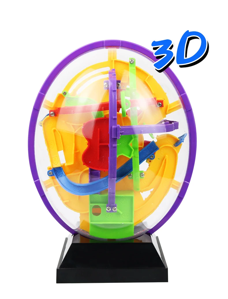 209 уровень 3D головоломка Лабиринт мяч игры игрушка вызов баланс Забавный стальной шар Mmaze головоломка волшебные игры детские развивающие игрушки подарок