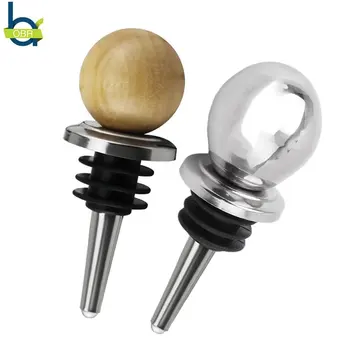 

OBR Stainless Steel Wine Bottle Stopper Cap Alcohol Corks Keeper Whisky Liquor Preserver Beer Champagne Bar Accessories