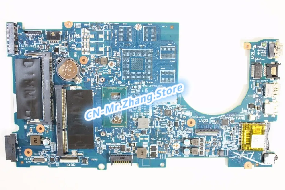 Шели для Dell Inspiron 17R 7737 материнская плата ноутбука 12309-1 CN-0C4T7D 0C4T7D C4T7D W i7-4500U ЦП DDR3L