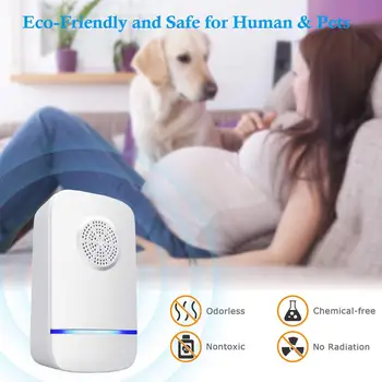 

Pest Control Ultrasonic Pest Repeller Mosquito Killer Electronic Anti Rodent Insect Mole Mouse Cockroach Mouse Computer Shuttle