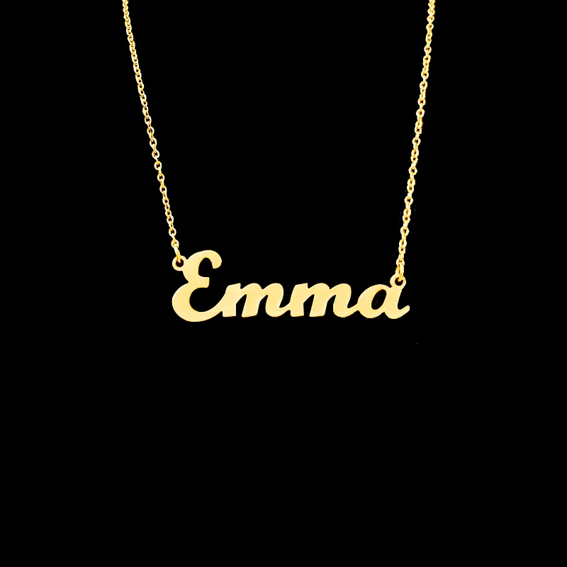 

Any Name Necklace Stainless Steel Personalized Custom Necklaces Custom Name Necklace Personalized Jewelry