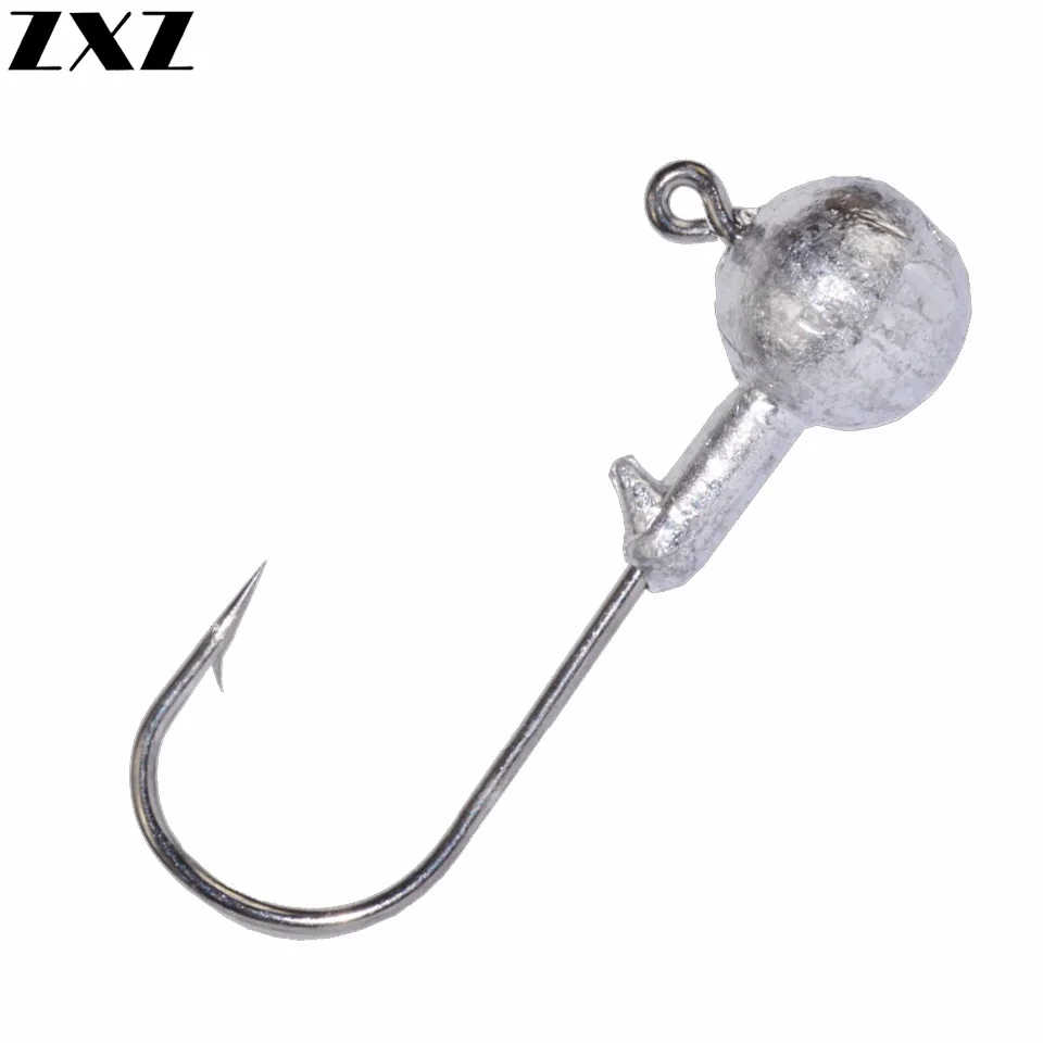 

20PCS Lead Jig Head Fishing Hook 1g 5g 7g 10g 22g Jighead Hooks Kafa for Soft Fishing Lure Carbon Steel Jigging Heads Fishhooks