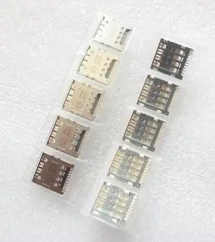 

200pcs/lot, Original New For LG Optimus L90 D405 D410 D415 SIM Card Reader Socket Holder Slot connector, HK post free ship