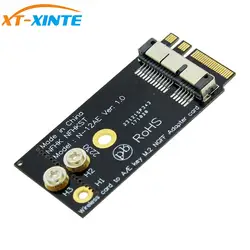 XT-XINTE BCM94360CS2 BCM943224PCIEBT2 12 + 6 Pin Bluetooth, Wi-Fi Беспроводной карты модуля к NGFF M.2 ключ/E адаптер для Mac OS