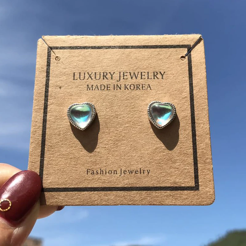moonlight stone heart stud earrings (6)