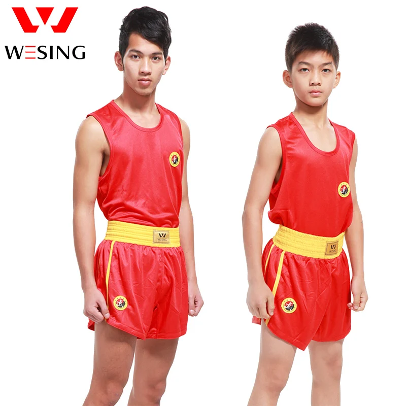 Wesing arts marциальный взрослый sanshou костюм для соревнований и тренировок боевого