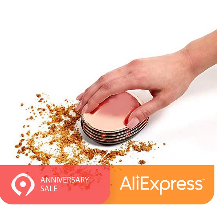 

Copper Electric Chef Crumby Mini Vacuum Desk Table Dust Keyboard Dust Vacuum Cleaner Sweeper Unique Small Vacuum for Home Office