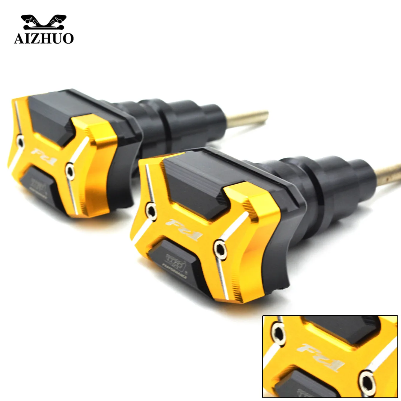 For Yamaha FZ1 2001 2002 03 04 05 06 2007-2015 CNC Motorcycle Frame Crash Pads Engine Case Sliders Protector Body Engine Guard