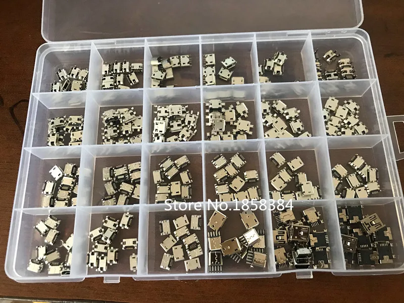 

24VALUES V8 mouth plug mixed batch smart phone tail plug 5 needlesl Mixed order New Widely Using Mirco USB Connectors Plug