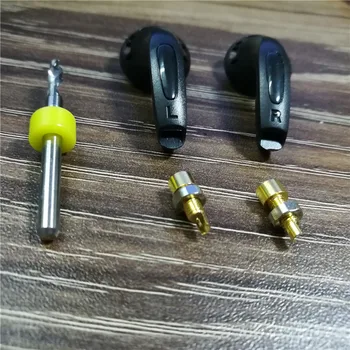 

2pcs MX500 headphone shell 15.4mm and 1 pcs drill and 2pcs mmcx pin for diy mmcx earphone headset