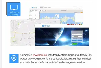 

iTrack tracking platform for all gps tracker models