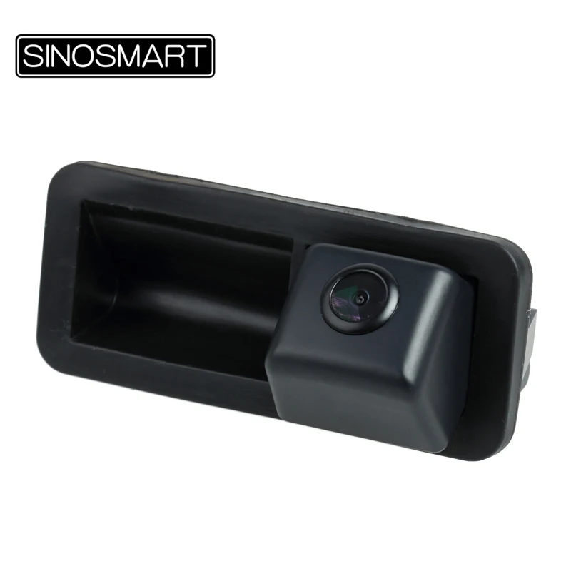 

SINOSMART Special Car Parking Trunk Handle Camera for Ford Fiesta Mondeo CHIA-X Focus Hatchback Sedan Replace Built-in Switch