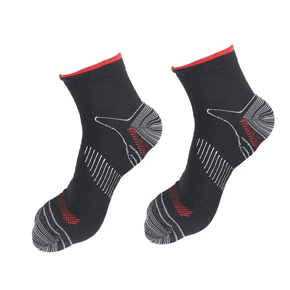 Man Sports Short Tube Elastic Compression Breathable Sweat absorbing