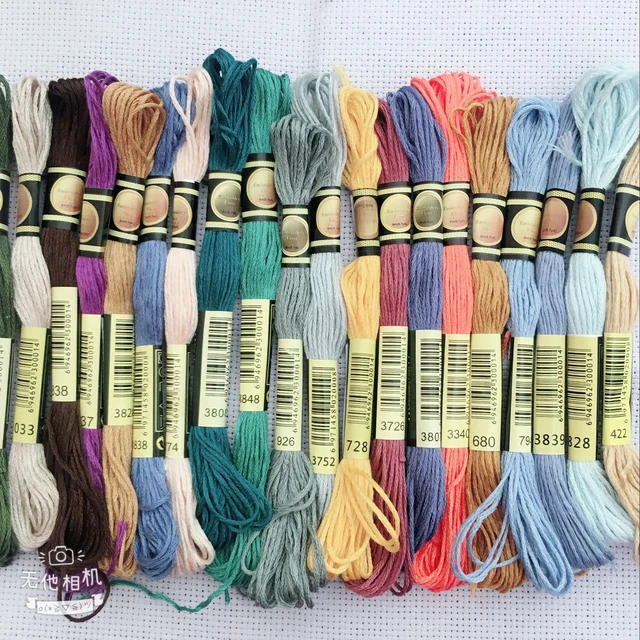 100pcs different colors Anchor Cross Stitch Cotton Embroidery thread /  Cross Stitch threads /Threads