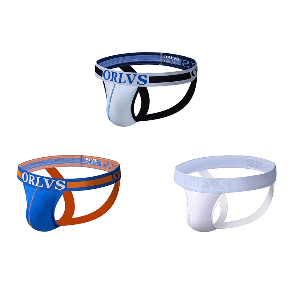

New Men Sexy Letter Open Backless kruis G-strings Undearwear Male Fashion Breathable Gay Ondergoed Slip Thongs Jockstrap Briefs