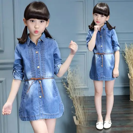 2017 Fashion Shirts For Girls Solid Long Sleeve Girls Shirt Cotton