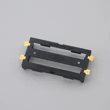 ^#Cheap 400pcs/lot MasterFire 2 x 18650 battery holder smd smt Batteries case Storage Box With Bronze Pins 2 slot 2*18650 Battery Shell ^#Cheap 400pcs/lot MasterFire 2 x 18650 battery holder smd smt Batteries case Storage Box With Bronze Pins 2 slot 2*18650 Battery Shell