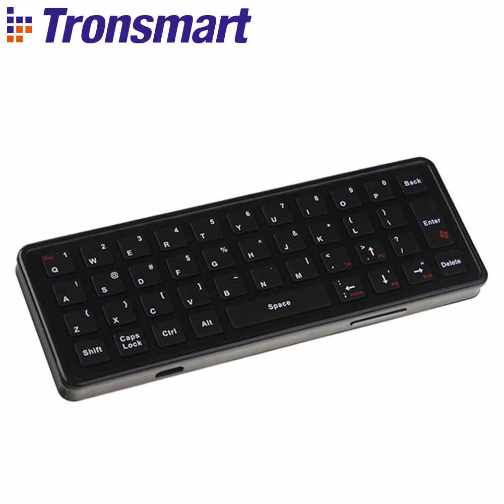 Дешево Руссина английская версия Tronsmart TSM 01, беспроводная клавиатура, игровая воздушная мышь 2,4 ГГц для ноутбука, Android, планшета, ПК, ТВ приставка