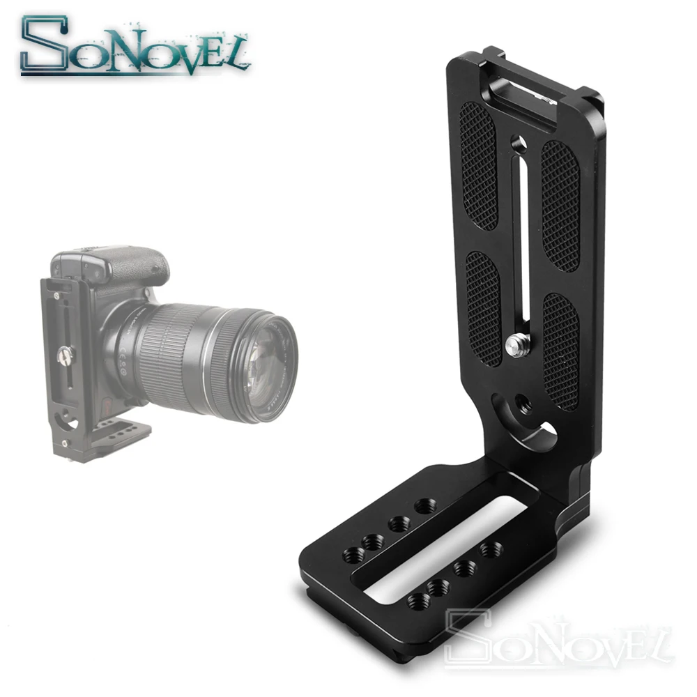 Longer Version Quick Release L Plate Bracket Grip For Canon EOS 5Ds 6D