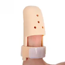 Высокое качество Пластиковые молоток пальцевые шины молоток травма пальцев боль шина DIP сустав поддержка Скоба защита