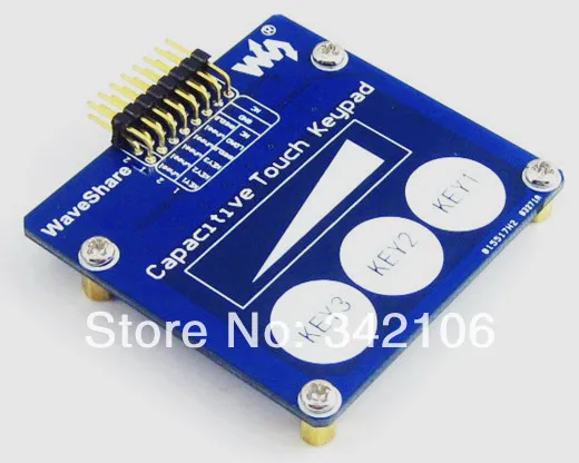 

Free Shipping!!! Capacitive touch pad / touch key module / 3 buttons