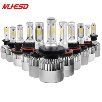 

2X H7 Led H4 Car Headlights 80w 8000lm Car Led Light Bulbs H1 H8 H9 H11 Automobiles Headlamp 6000K led 12v Fog Lamps C6 Car Led