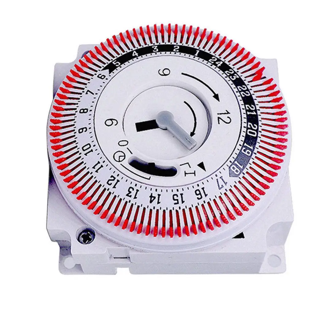 

1* Switch Protect Panel Hours Timer Industrial Timing Device Panel -10~ 55degree