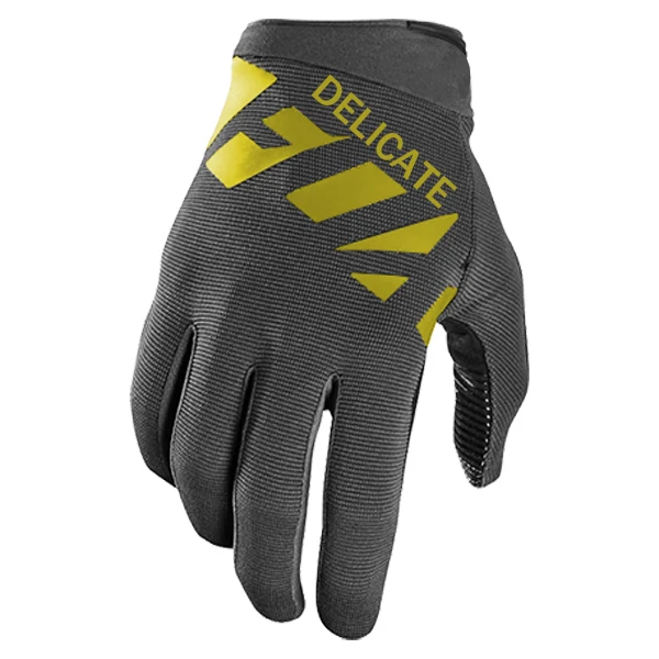 

NEW Delicate Fox Raner Dark Grey Gloves Motocross Off-Road Moutain Bike Cycling MX Gloves