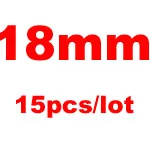 18mm Смешанные леденцы, леденцы, пастельные цвета, акриловые Круглые шарики, бусины, амулеты, фурнитура для изготовления ювелирных изделий AB013 - Цвет: 18mm
