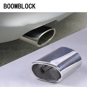 

1pcs High quality Stainless Steel Car Exhaust Muffler Tip Pipes Cover for BMW E90 E91 E92 E93 318i 318d Accessories