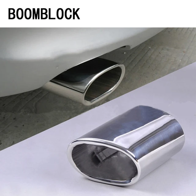 1pcs High quality Stainless Steel Car Exhaust Muffler Tip Pipes Cover