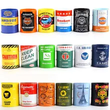 Creative Métal Cigaretee Cendrier de Haute Qualité Décor À La Maison À Essence Peut Style 18 Couleur Cigare Cendrier Titulaire pour Partie, Bar, voiture