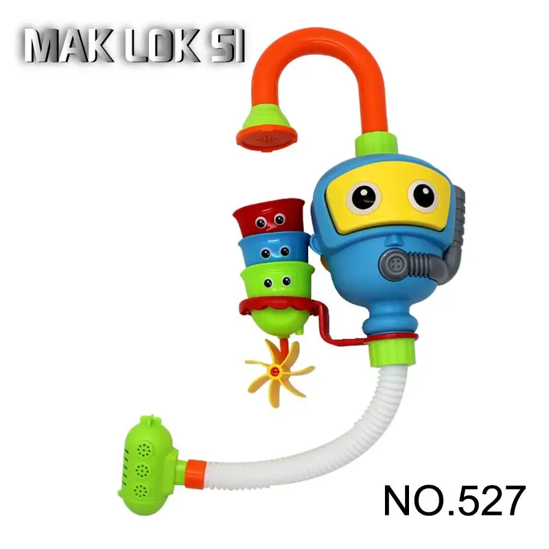 Lovely Funny Cartoon Toy Kids Baby Bath Toys For Children Shower Home Game Toys Waterwheel Spray