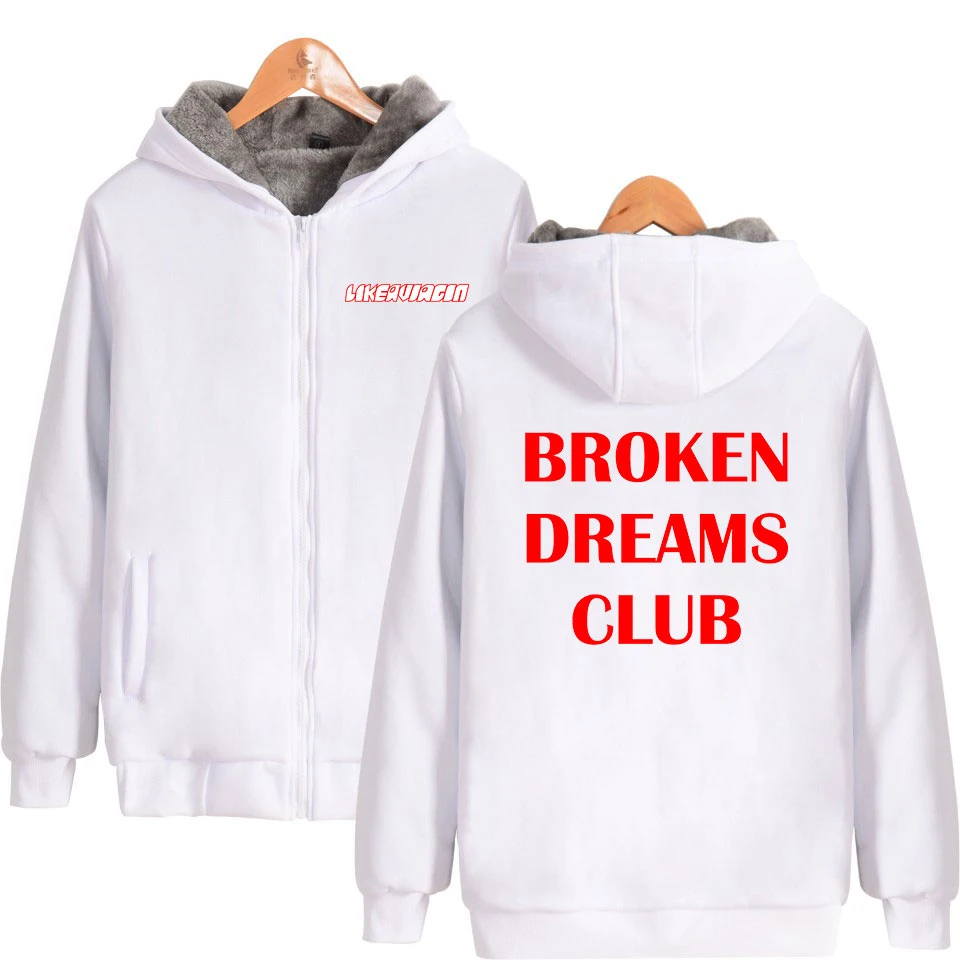Толстовки с капюшоном для клуба Broken Dreams Tumblr эстетическая Пастельная гранж